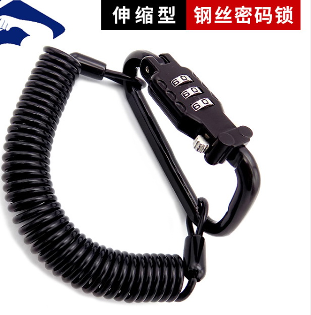 頭盔鎖，密碼鎖 (3)